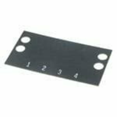 MOLEX Terminal Block Tools & Accessories Strip Marker 4 Std U Arker 4 Std Unmarked 380090048